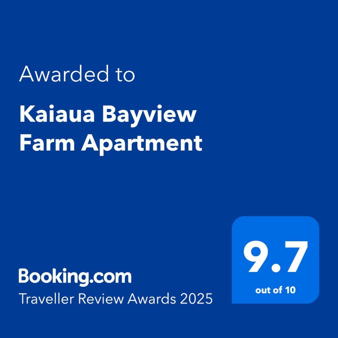 Kaiaua Bayview Farm Apartment 奥克兰 外观 照片